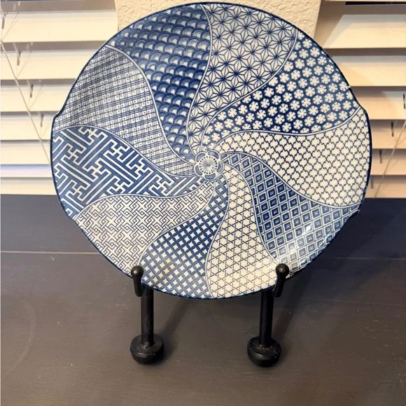 Vintage Forged Iron Display Easel - Picture 4 of 5